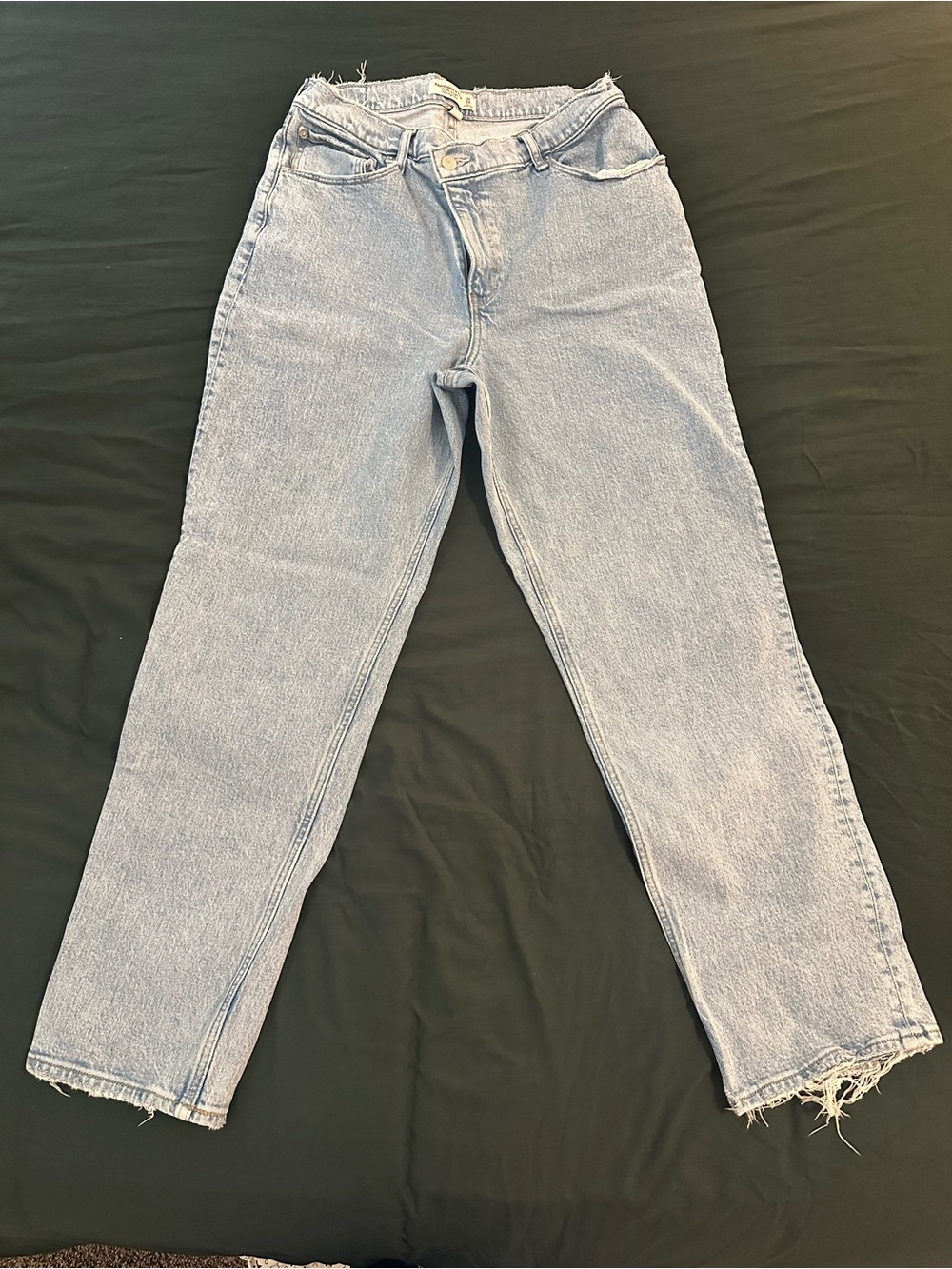 Abercrombie & Fitch Light Wash Straight-Leg Women's Jeans